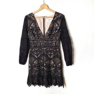 BBdakota black lace dress.